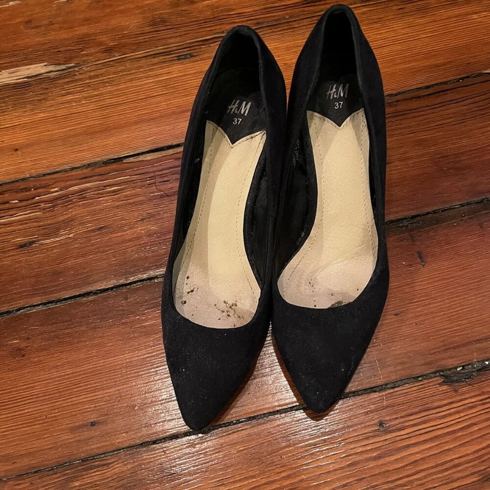 High Heel, H&M, Size 6, Black